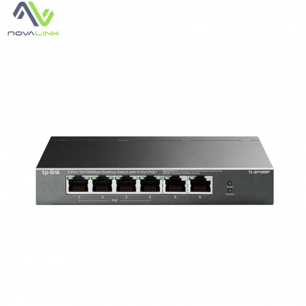 Комутатор TP-LINK TL-SF1006P PoE