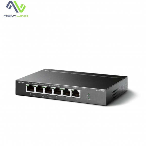 Комутатор TP-LINK TL-SF1006P PoE